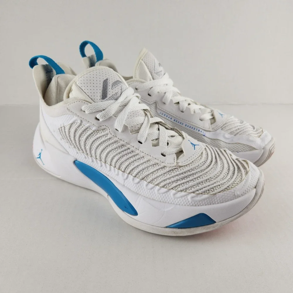 Jordan Basketball Shoes Unisex Kids 6Y‎ White Luka 1 University Blue DQ6513-104